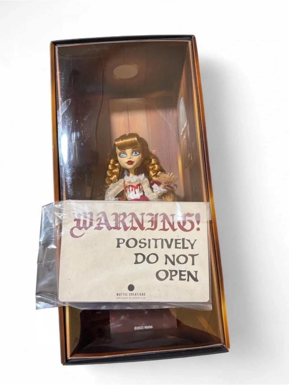 Monster High Annabelle Doll - Brown Hair, Red & White Outfit